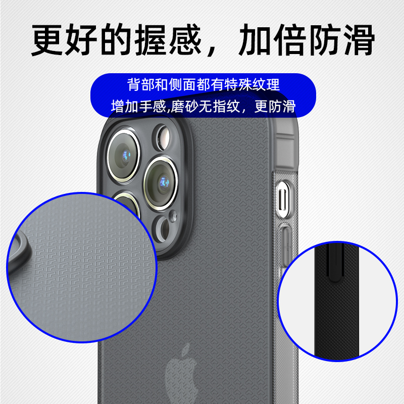 UNIICO适用苹果15手机壳苹果14promax手机壳硅胶全包透明iphone14保护套气囊防摔14pro软护壳14壳防滑软套-图1