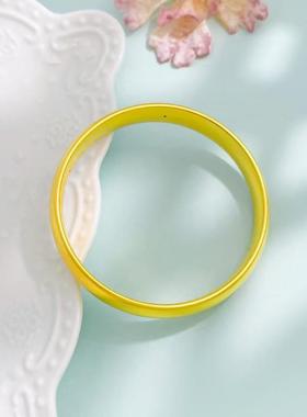 古法传承黄金心经手镯女