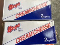 Baking raw materials Australia BEEGA 100 Carcream cheese cream cheese cheese 2kg * 6 cake cream cheese