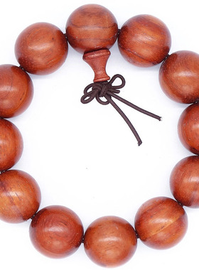 天然猫眼紫檀中国结饰品佛珠手链