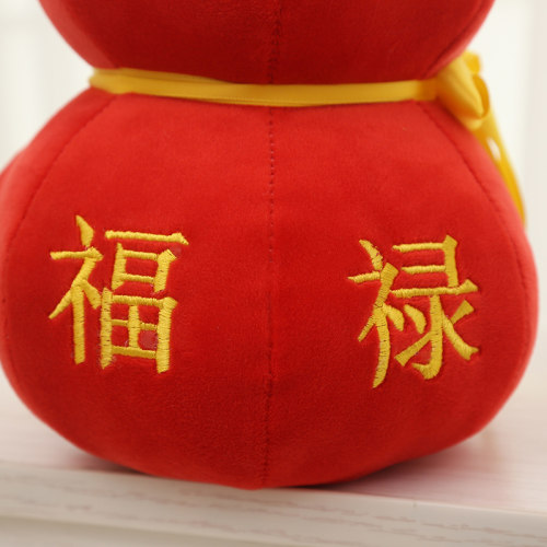彩色毛绒玩具大号葫芦公仔创意儿童礼物葫芦娃兄弟摆件DIY玩偶 - 图2