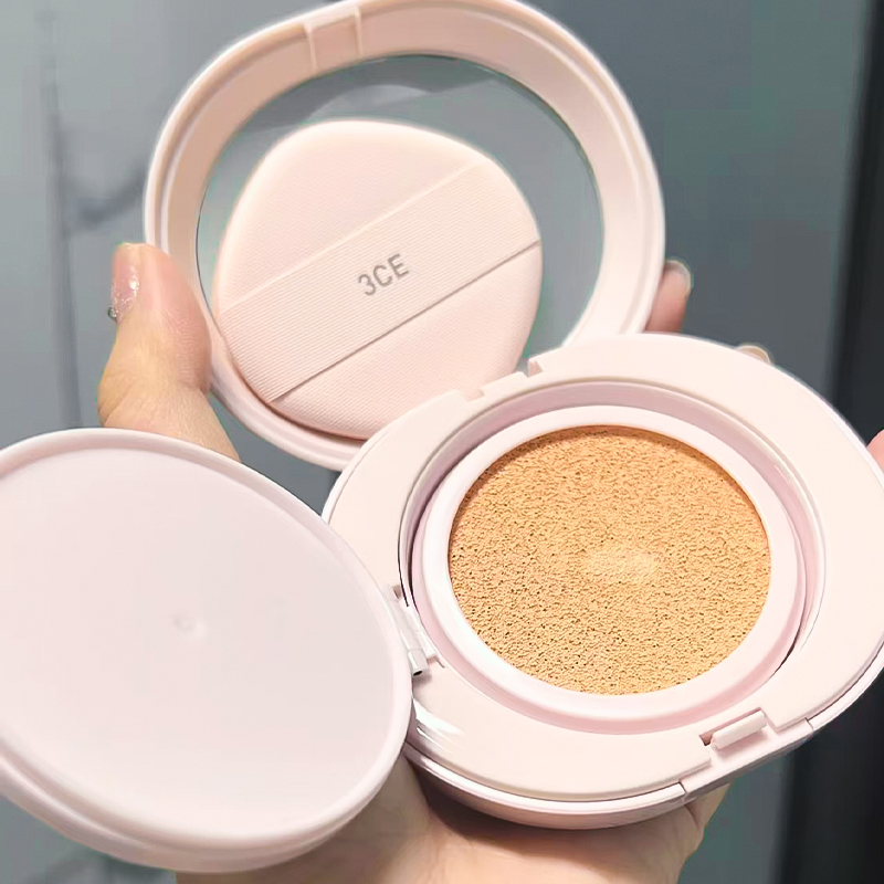 【保税】3ce裸感贴肤气垫小奶壳粉底液哑光替换装防晒遮瑕26.3-10 - 图1