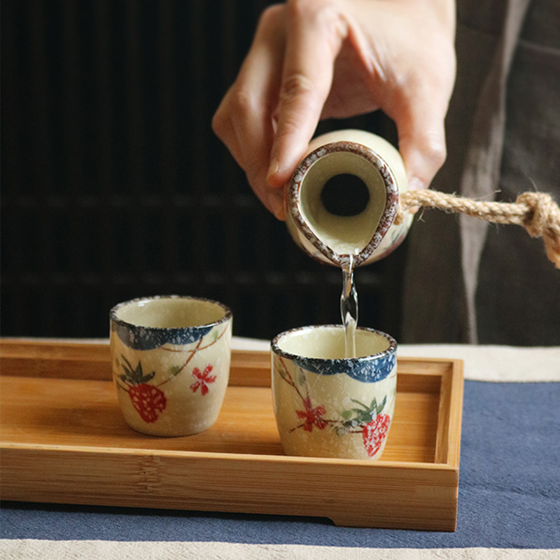 日式清酒酒具温酒器烫酒壶家用加热黄酒白酒杯煮酒套装分酒器果酒 - 图3