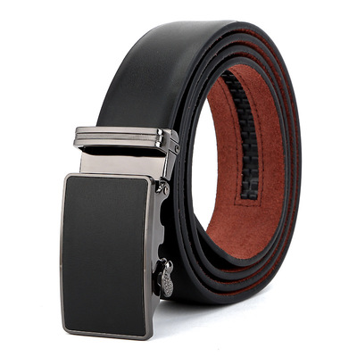 自动扣特价皮带男腰带Belt Men Genuine Luxury Leather Belt-图0