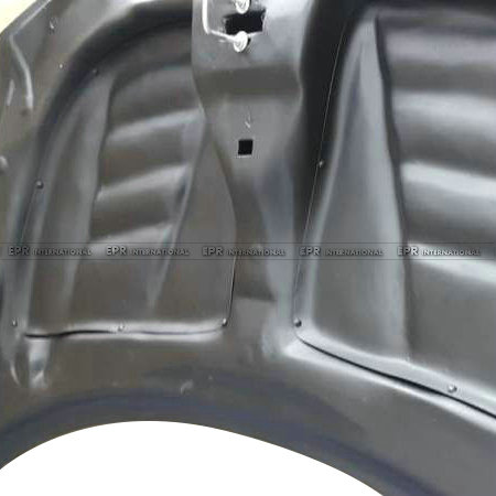 适用本田CRZ ZF1改装件 碳纤维前车头盖 A款多孔散热引擎发动机盖 - 图1