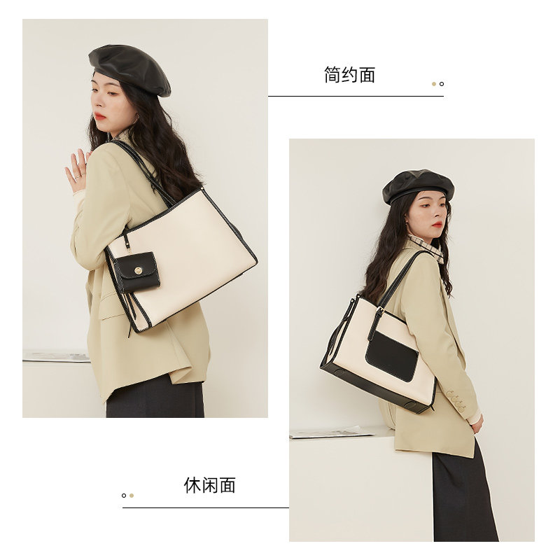 2021新款女托特包小众潮大容量包包 aji箱包女士包袋