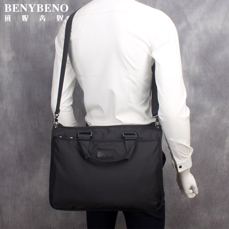 新款男包横款商务休闲 班妮奔奴男士包袋