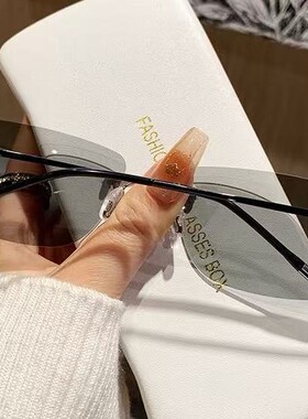 2026新款夜视眼镜超轻无框变色墨镜男士开车专用驾驶镜偏光太阳镜