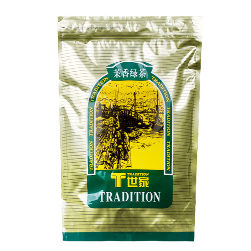 广村T世家茉莉绿茶600g 茉香绿茶叶冲调甜品咖啡奶茶店专用 - 图3