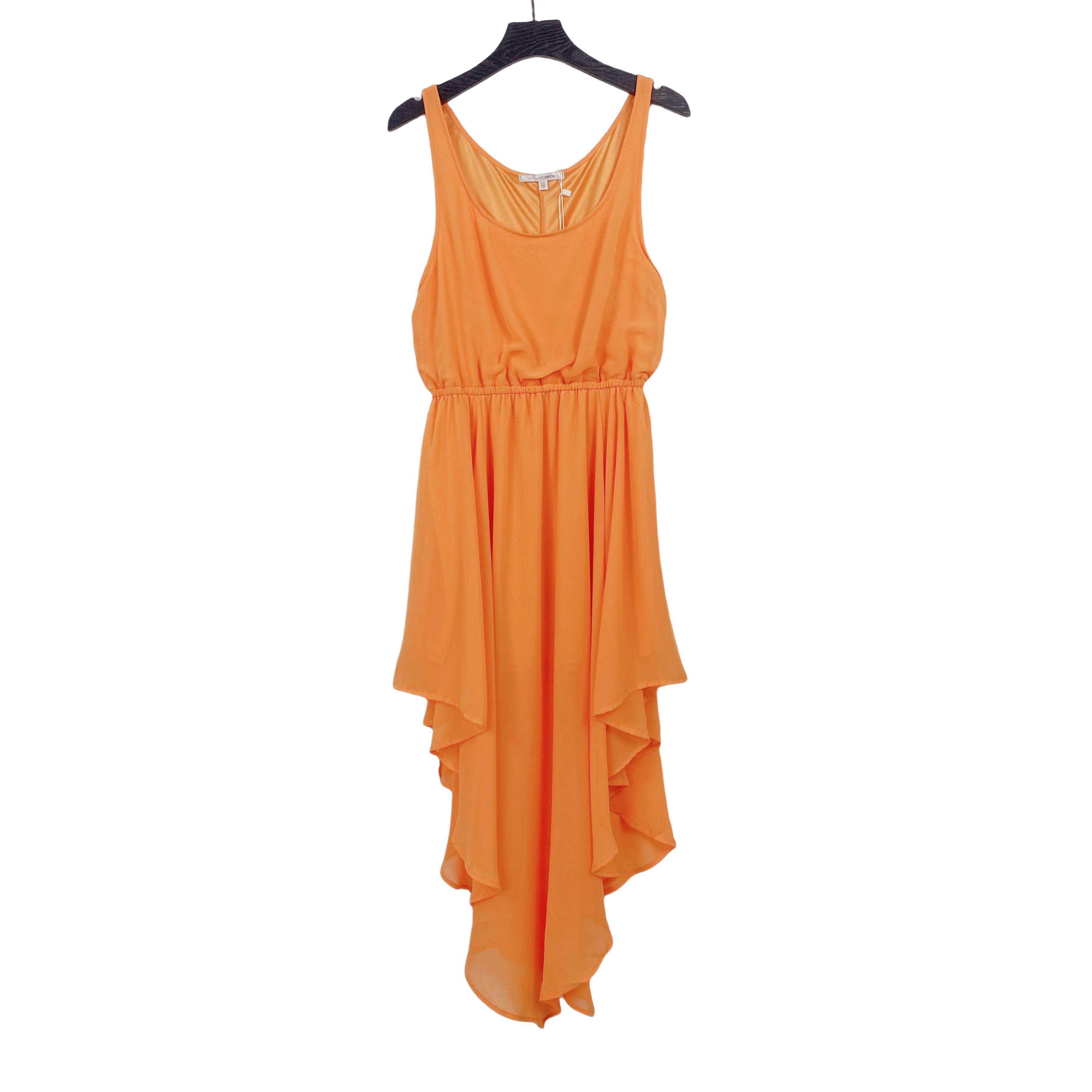 E3108夏季新款女装松紧高腰无袖连衣裙韩版显瘦不规则裙摆雪纺裙,淘宝优惠券,粉丝福利购,淘宝优惠卷