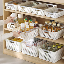 Day Style Containing Box Debris containing baskets Home snacks Toys plastic Plastic Basket Tabletop Dorm Room Kitchen containing box