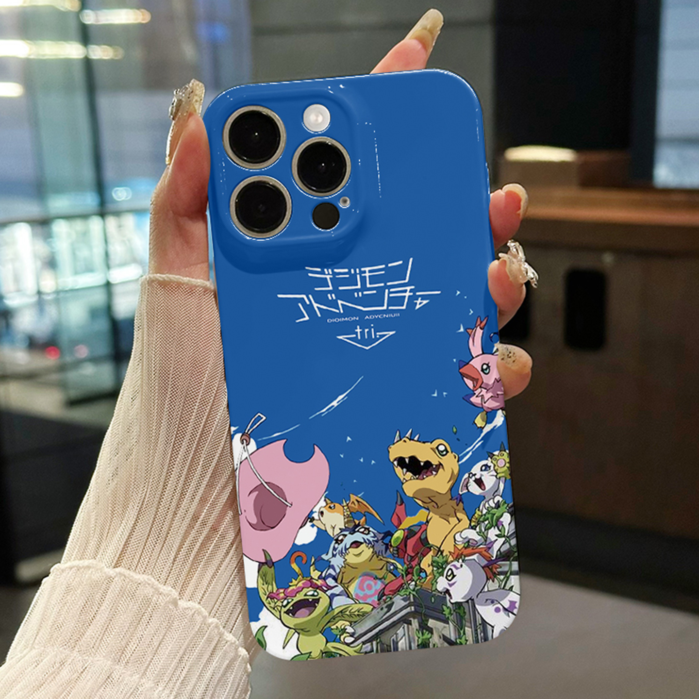 卡通数码宝贝适用iPhone16promax苹果17菲林手机壳14华为p70mate60软红米k80note13vivo x300一加13T小米15硬-图1