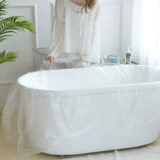 Пластиковое средство для принятия ванны, сумка для путешествий, увеличенная толщина, наружное применение