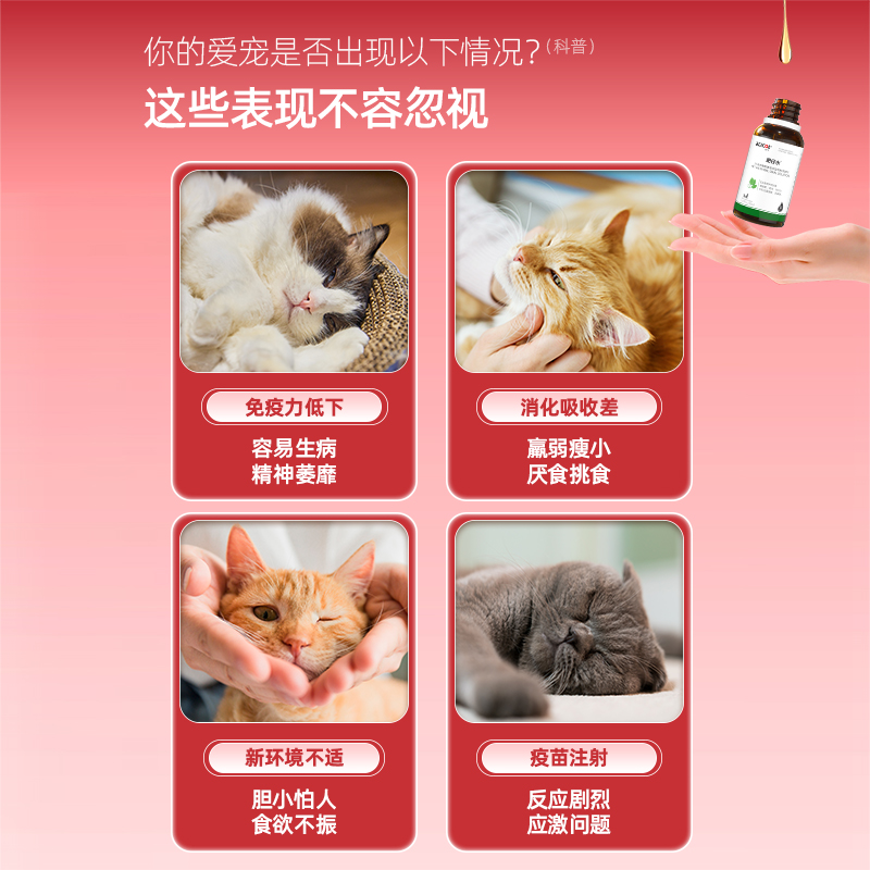 拜卡肥仔水猫肥宅水宠物营养补充液猫咪促加食欲增肥强提高免疫力-图0