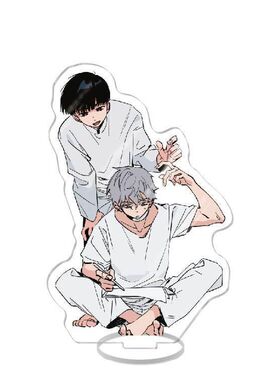 异形舞台动漫周边亚克力立牌 MiziSua创意校园桌面摆件礼品
