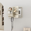2024 new meter box decorative painting with hook storage