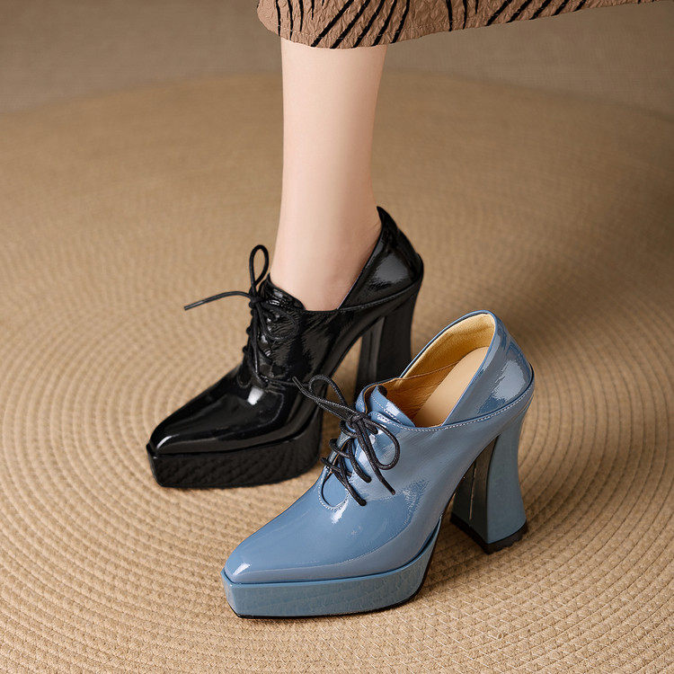 2026春秋深口系带欧美风通勤时装超11cm尖头细跟高跟单鞋女,淘宝优惠券,粉丝福利购,淘宝优惠卷