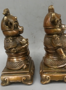 牛年大吉客厅玄关办公桌工艺礼品