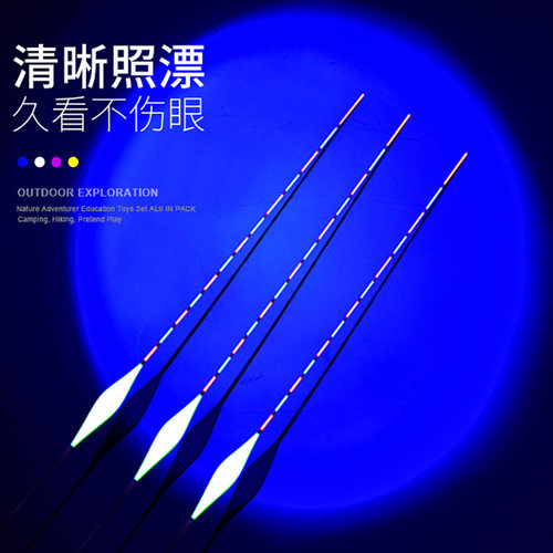 银诺钓鱼灯夜钓灯紫光台钓蓝光手电筒超亮鱼灯氙气夜光强光大功率 - 图1