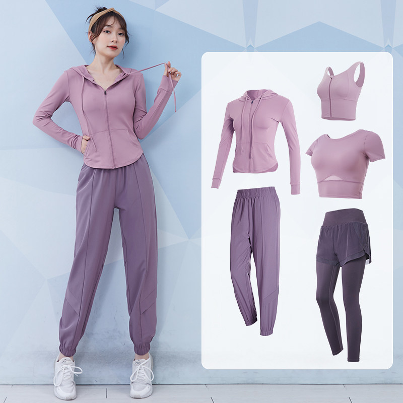 专业春秋跑步宽松长袖气质瑜伽服 vansydical范斯蒂克健身衣