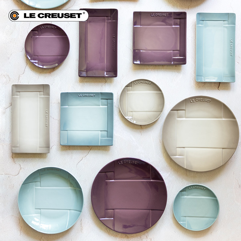 酷彩LE CREUSET法国和风禅意日式网红碗盘子碟家用瓷器餐具送礼,淘宝优惠券,粉丝福利购,淘宝优惠卷