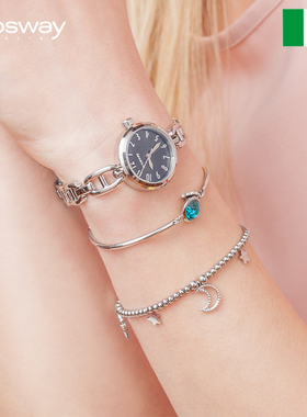 brosway星星钛钢女网红款手链