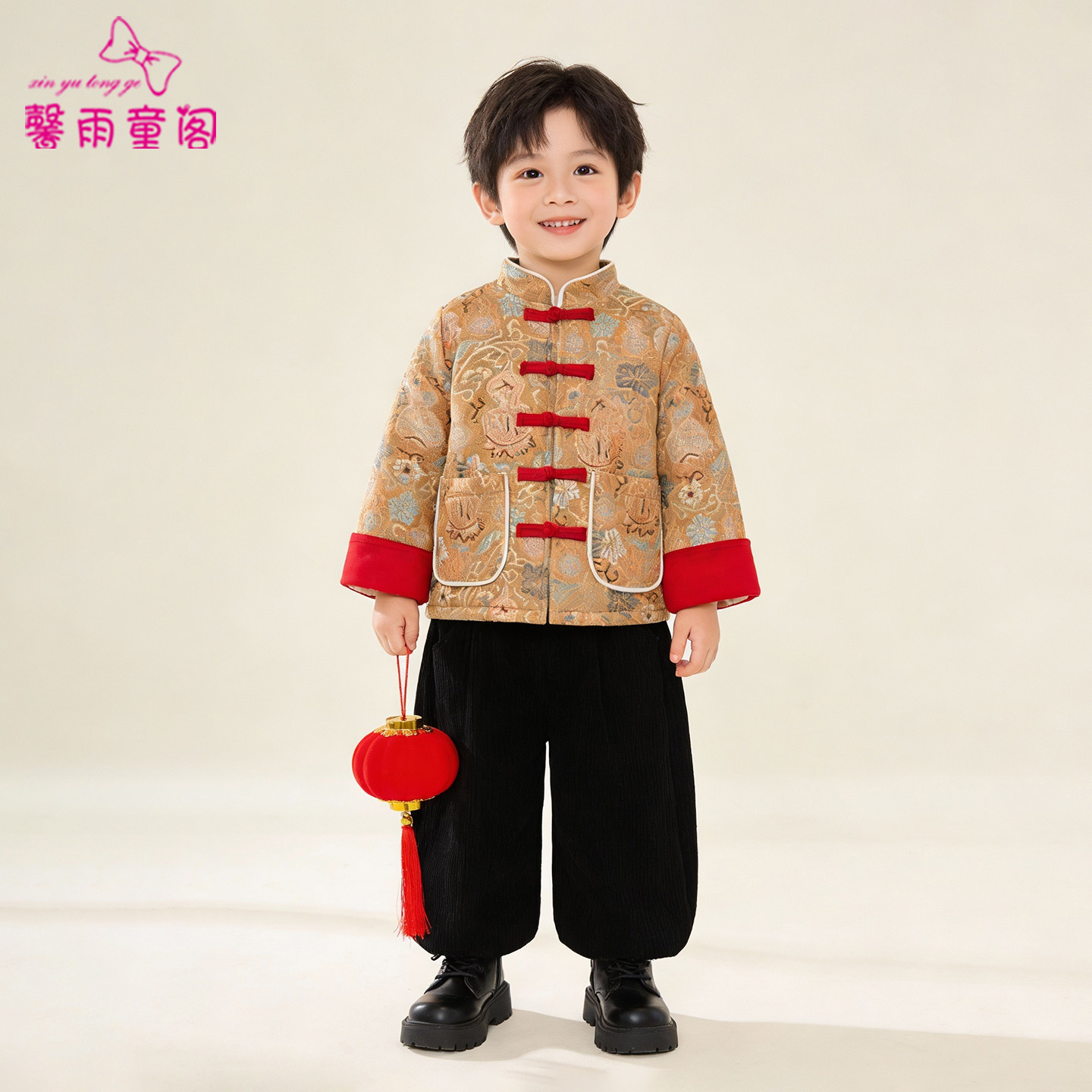 男童拜年服马年国风套装2026新款儿童唐装新中式宝宝喜庆过年衣服,淘宝优惠券,粉丝福利购,淘宝优惠卷