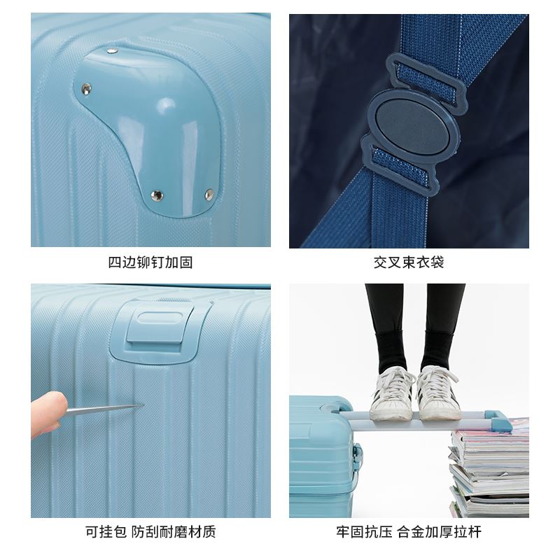 28寸student travel women men luggage suitcase bag bags new - 图1