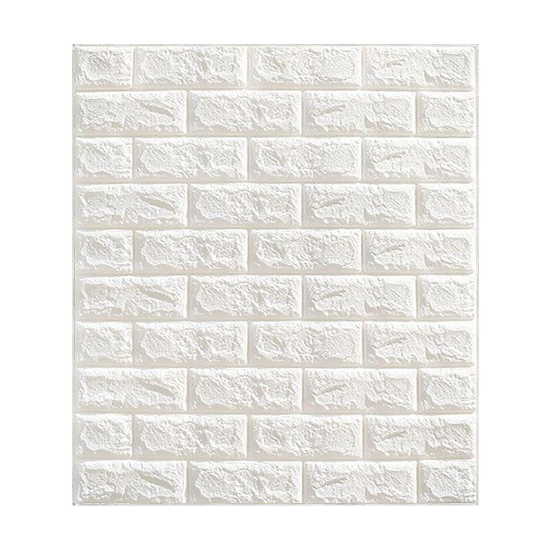 3D Brick Wall Stickers Wallpaper Decor Foam Waterproor墙纸 - 图3