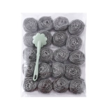 Стальной мяч грязный кухонная посуда по домохозяйств