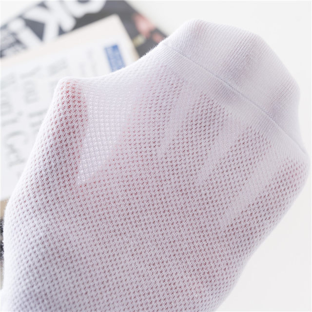 Langsha socks men's four-season pure cotton comfort socks 5 ຄູ່