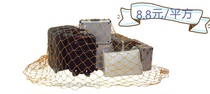 Universal Luggage Net Golden Nylon Rope Mesh Hood Pocket Woven Rope Mesh Wire Bag