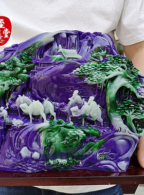 丝绸之路摆件客厅装饰品