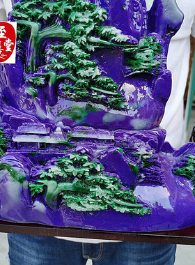 黄山迎客松客厅装饰品