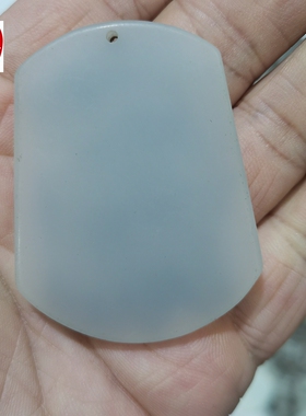 古玩仿古玉老玉玉器天然岫玉青白玉三羊开泰吊坠毛衣链