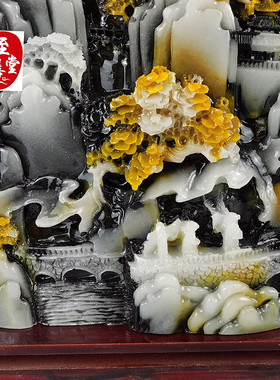 平步青云大摆件客厅装饰品