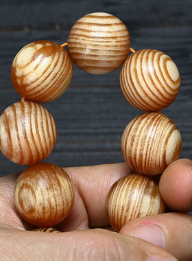 情侣款长白山琥珀木名族风透光