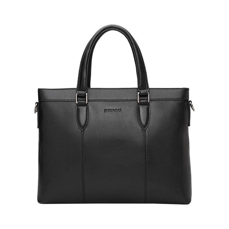 hongu /红谷男手提包商务潮公文包 红谷男包男士包袋