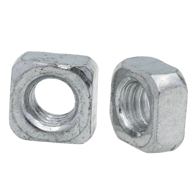 Strong standard brand galvanized rounded corner thin nut four corners