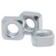 Strong standard brand galvanized rounded corner thin nut four corners