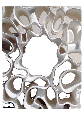 壹铭汇-现代简约白色陶瓷雕塑摆件样板间售楼处家居饰品软装摆件