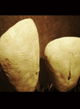 壹铭汇人物面具雕塑摆件中古风民宿样板房售楼处家居软装装饰品