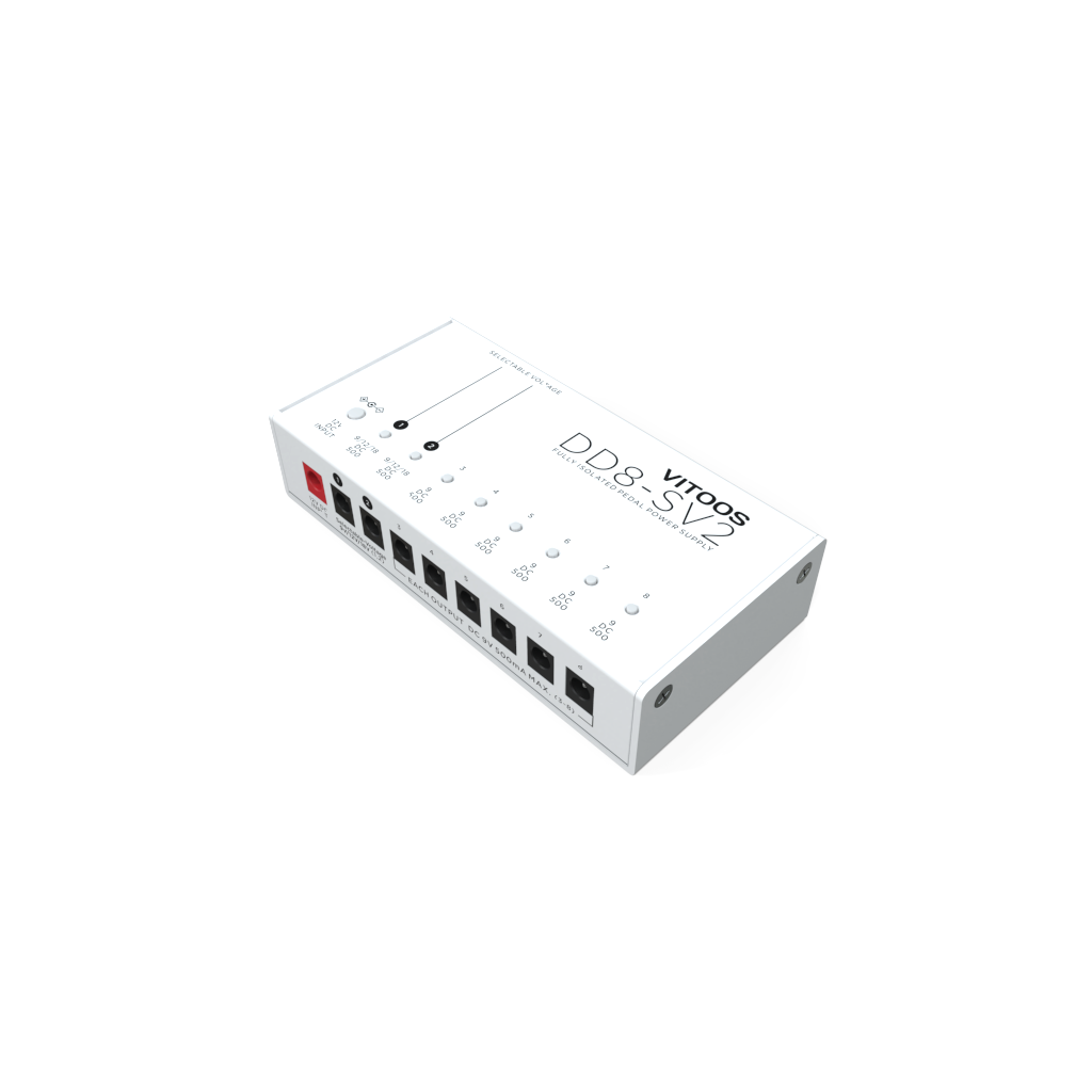 vitoos DD8-SV2多路电源ISO8升级款隔离降噪效果器电源单块电源线-图2