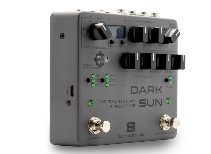 宾果现货 Seymour Duncan SD邓肯Dark Sun签名延迟混响单块效果器 - 图0