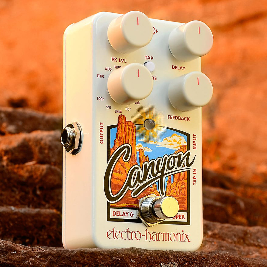 EHX NANO GRAND CANYON 多模式延迟乐句 Delay/Looper 单块效果器 - 图1