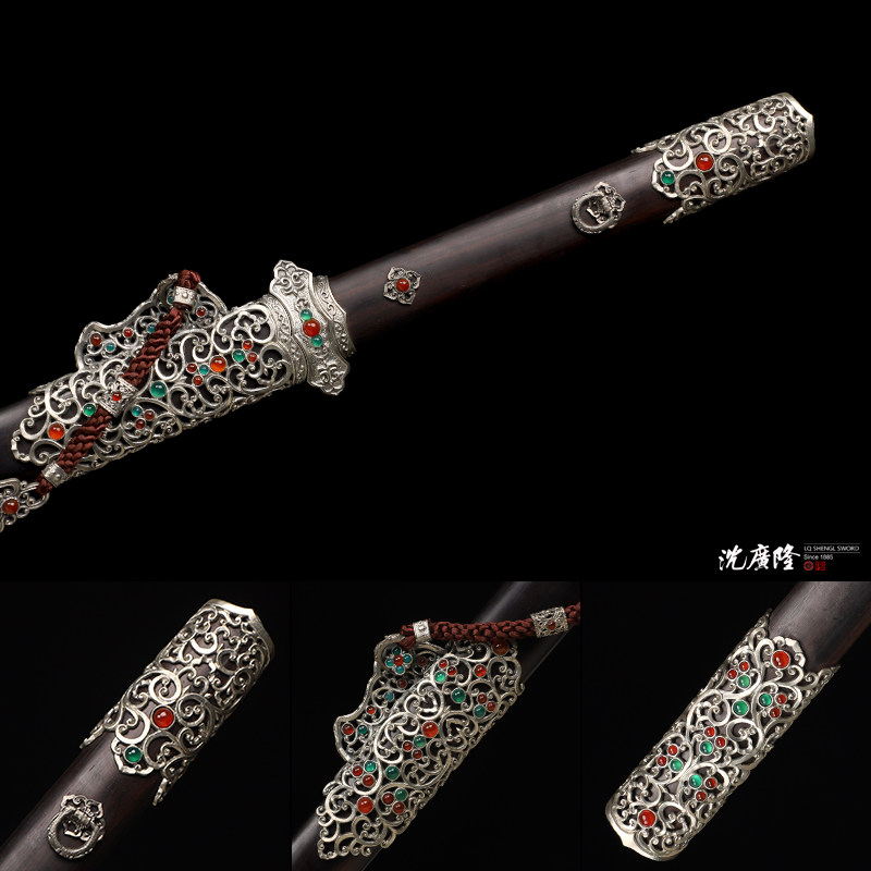 紫英唐剑 唐刀剑 唐横刀剑 手工花纹钢剑 龙泉沈广隆宝剑 未开刃,淘宝优惠券,粉丝福利购,淘宝优惠卷