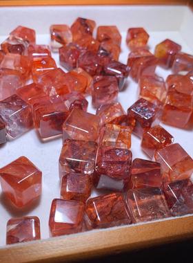 天然原色胶花方糖单珠巴西送礼物