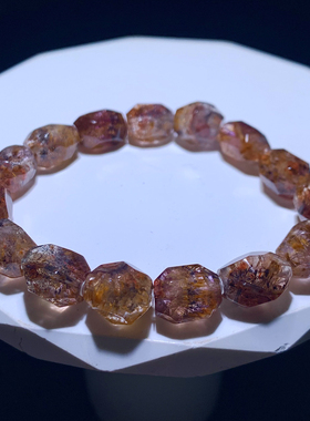 天然极光Auralite23水晶单圈手链