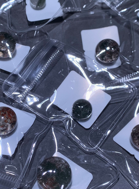 巴西天然幽灵水晶球吊坠饰品情侣