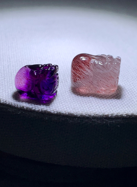 天然顺发超七貔貅吊坠三轮骨干女